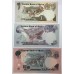 MALTA 1967 . ONE 1 - TEN  10 POUNDS BANKNOTES . SPECIMEN SET . MALTESE CROSS